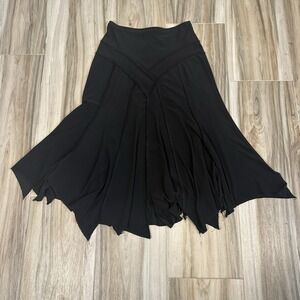 VTG Boho Maxi Skirt Small Fantasy Whimsigoth Goth Gothic Fairy Festival Boho